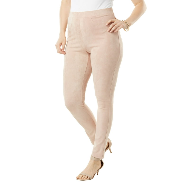 Plus size suede leggings sale
