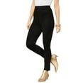 thumbnail image 1 of Roaman's Women's Plus Size Faux Suede Legging, 1 of 5