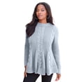 thumbnail image 1 of Roaman's Women's Plus Size Fit And Flare Sweater, 1 of 5
