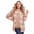 thumbnail image 1 of Roaman's Women's Plus Size Flannel Tunic, 1 of 6
