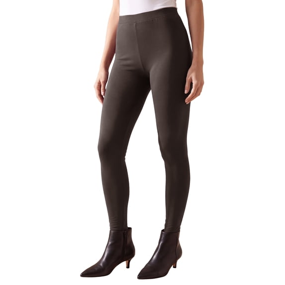 Roaman's Women's Plus Size Fleece Lined Legging