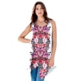 thumbnail image 1 of Roaman's Women's Plus Size Handkerchief Hem Tunic Tank, 1 of 4