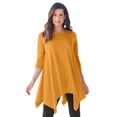thumbnail image 1 of Roaman's Women's Plus Size Ultimate Handkerchief Hem Tunic, 1 of 5