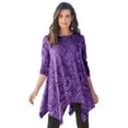 thumbnail image 1 of Roaman's Women's Plus Size Ultimate Handkerchief Hem Tunic, 1 of 5