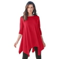 thumbnail image 1 of Roaman's Women's Plus Size Ultimate Handkerchief Hem Tunic, 1 of 5