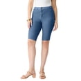 thumbnail image 1 of Roaman's Women's Plus Size 24/7 Bermuda Short, 1 of 4