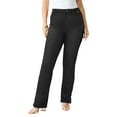 thumbnail image 1 of Roaman's Women's Plus Size Classic Stretch Bootcut Jean, 1 of 6
