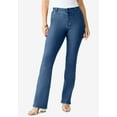 thumbnail image 1 of Roaman's Women's Plus Size 24/7 Stretch Bootcut Jean, 1 of 3