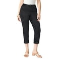 thumbnail image 1 of Roaman's Women's Plus Size Classic Stretch Boyfriend Jean, 1 of 5
