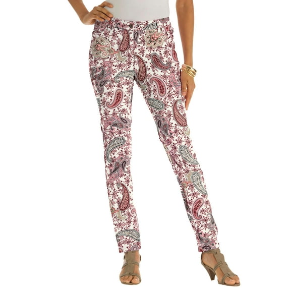 Roaman's Women's Plus Size Plus Size Classic Stretch Slim Jean