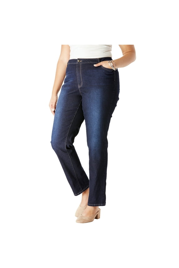 Women's Plus Size 24/7 Stretch Straight Leg Jean