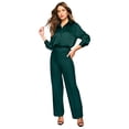 thumbnail image 1 of Roaman's Women's Plus Size Kate Satin Blouse, 1 of 6