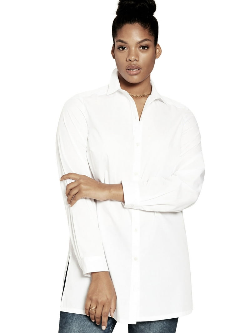 Roaman's Women's Plus Size Plus Size Kate Long Sleeve Tunic Easy