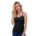 thumbnail image 1 of Roaman's Women's Plus Size Lace Trim Bra Cami, 1 of 4