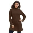 thumbnail image 1 of Roaman's Women's Plus Size Ultimate Mockneck Tunic, 1 of 4