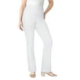 thumbnail image 1 of Roaman's Women's Plus Size Petite Plus Size Comfort Stretch Bootcut Jean, 1 of 6