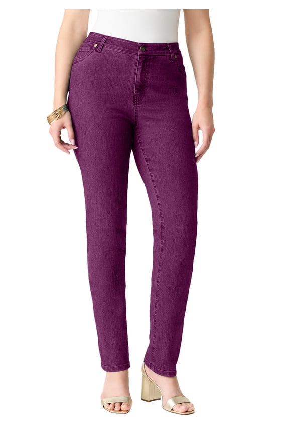 Women's Plus Size Petite Plus Size 24/7 Stretch Straight Leg Jean