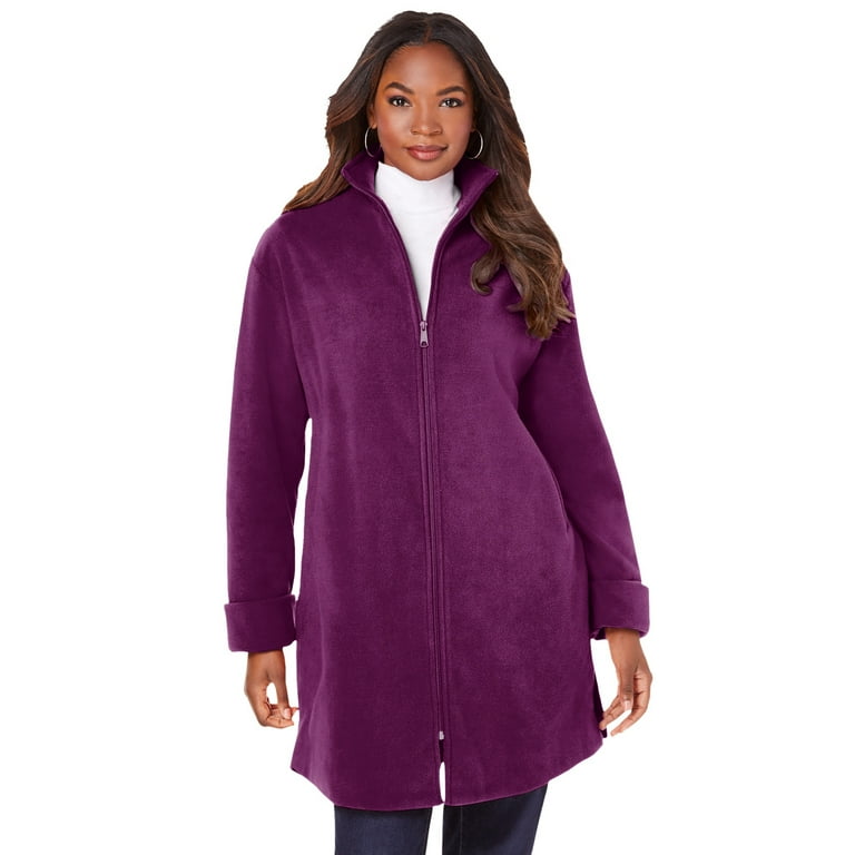 Petite purple coat 2025