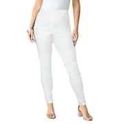 ROAMAN'S Women's Plus Size Petite Plus Size Comfort Stretch Slim Leg Jean