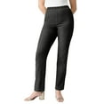 thumbnail image 1 of Roaman's Women's Plus Size Petite Plus Size Comfort Stretch Straight Leg Jean, 1 of 6