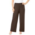 thumbnail image 1 of Roaman's Women's Plus Size Ultrasmooth Fabric Wide-Leg Pant, 1 of 6
