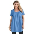 thumbnail image 1 of Roaman's Women's Plus Size Ultimate Pleatneck Tunic, 1 of 5
