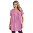 thumbnail image 1 of Roaman's Women's Plus Size Ultimate Pleatneck Tunic, 1 of 5