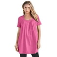 thumbnail image 1 of Roaman's Women's Plus Size Ultimate Pleatneck Tunic, 1 of 5
