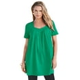 thumbnail image 1 of Roaman's Women's Plus Size Ultimate Pleatneck Tunic, 1 of 5