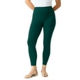 thumbnail image 1 of Roaman's Women's Plus Size Essential Stretch Ankle Length Pull-On Legging, 1 of 6