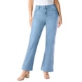 thumbnail image 1 of Roaman's Women's Plus Size Whitney Jean With Invisible Stretch, 1 of 6