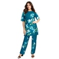 thumbnail image 1 of Roaman's Women's Plus Size Printed Tunic, 1 of 1