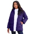 thumbnail image 1 of Roaman's Women's Plus Size Lightweight Quilted Jacket, 1 of 6