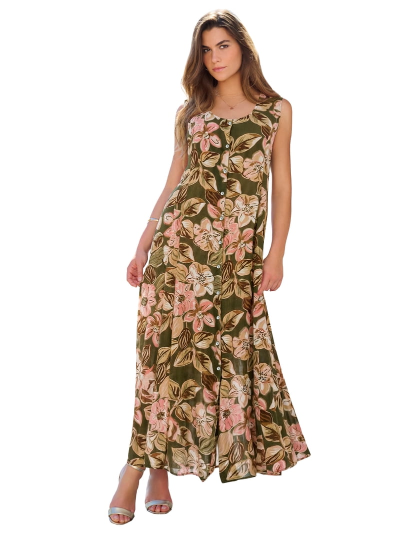 formal sun dresses PRETTYGARDEN Womens Summer Sleeveless Elegant Square Neck Alin Men's Dress Loafers | Size:2/34 Refresh For Fall 2026 wedding guest