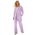 thumbnail image 1 of Roaman's Women's Plus Size Soft Knit Cascade Cardigan, 1 of 1