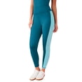 thumbnail image 1 of Roaman's Women's Plus Size Soft Sculpt Colorblock Leggings, 1 of 3