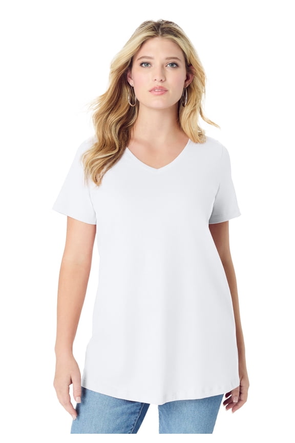Women's Plus Size Ultimate Short Sleeve Swing Tee