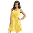 thumbnail image 1 of Roaman's Women's Plus Size Ultimate Pleated Tunic Tank, 1 of 6