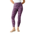 thumbnail image 1 of Roaman's Women's Plus Size Tall Plus Size Ankle Length Essential Stretch Legging, 1 of 6
