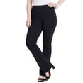 thumbnail image 1 of Roaman's Women's Plus Size Tall Bootcut Ultimate Ponte Pant, 1 of 5