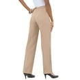 thumbnail image 1 of Roaman's Women's Plus Size Tall Classic Bend Over Pant, 1 of 6
