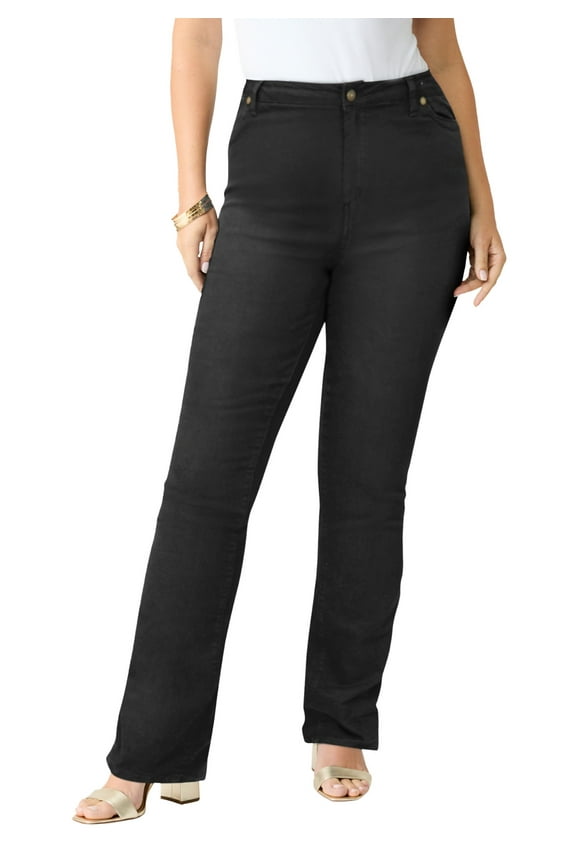 Women's Plus Size Tall Plus Size Classic Stretch Bootcut Jean