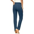 thumbnail image 1 of Roaman's Women's Plus Size Tall Iconic Straight Leg Jean, 1 of 6