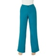 thumbnail image 1 of Roaman's Women's Plus Size Tall Classic Stretch Wide Leg Jean, 1 of 4