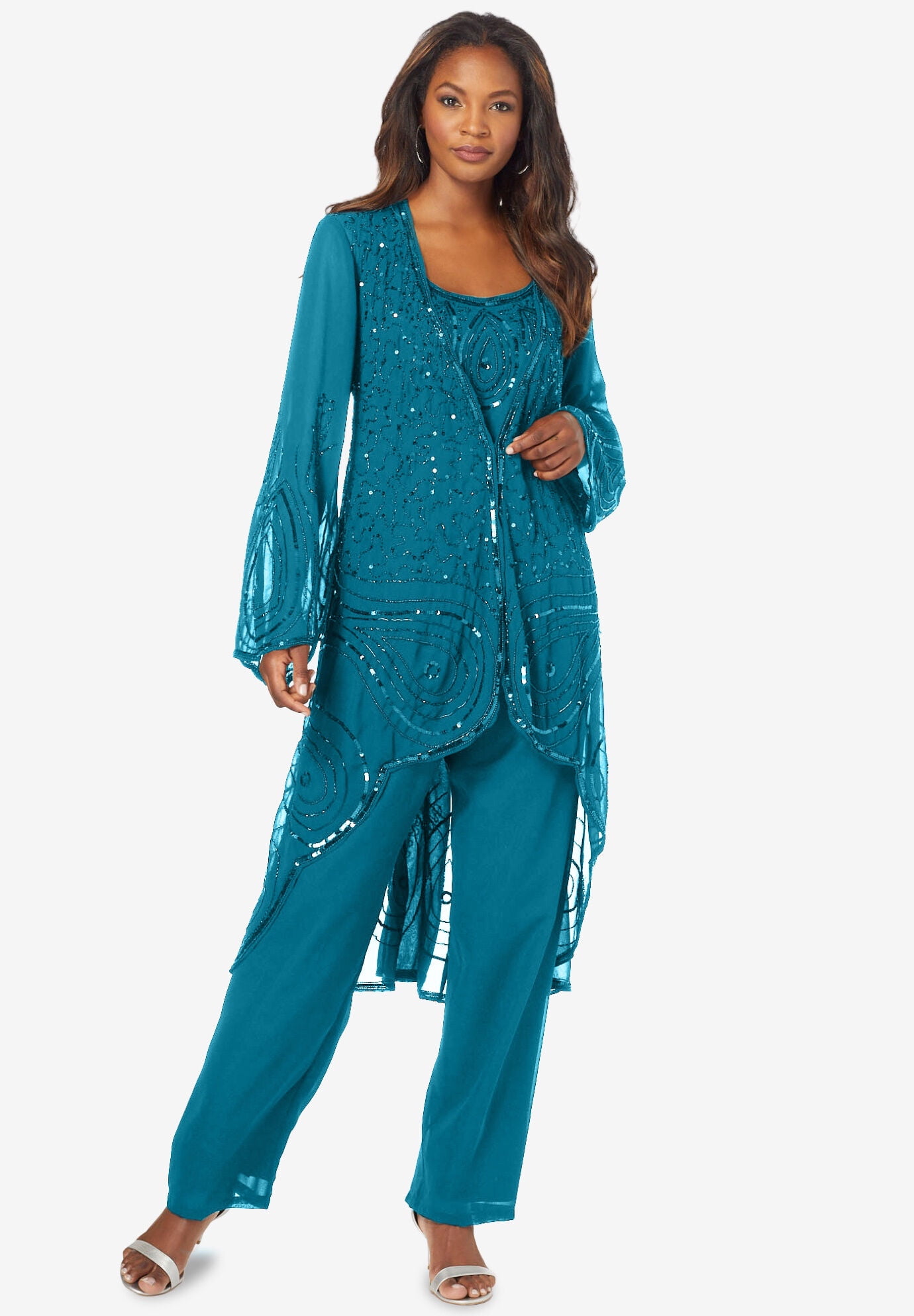 After five plus size pant suits sale