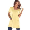 thumbnail image 1 of Roaman's Women's Plus Size Two Pocket Soft Knit Swing Tunic, 1 of 6
