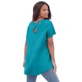thumbnail image 1 of Roaman's Women's Plus Size Ultimate Crisscross Back Tunic, 1 of 5
