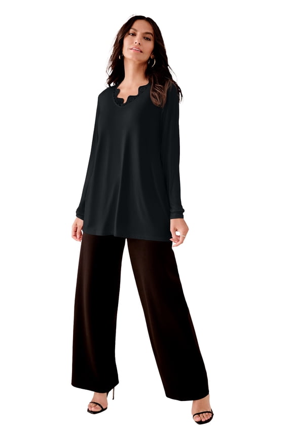 Women's Plus Size Ultimate Long-Sleeve Swing Tee