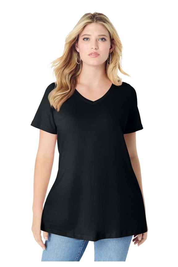 Women's Plus Size Ultimate Short Sleeve Swing Tee