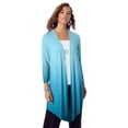 thumbnail image 1 of Roaman's Women's Plus Size Ultra Drape Cardigan, 1 of 3